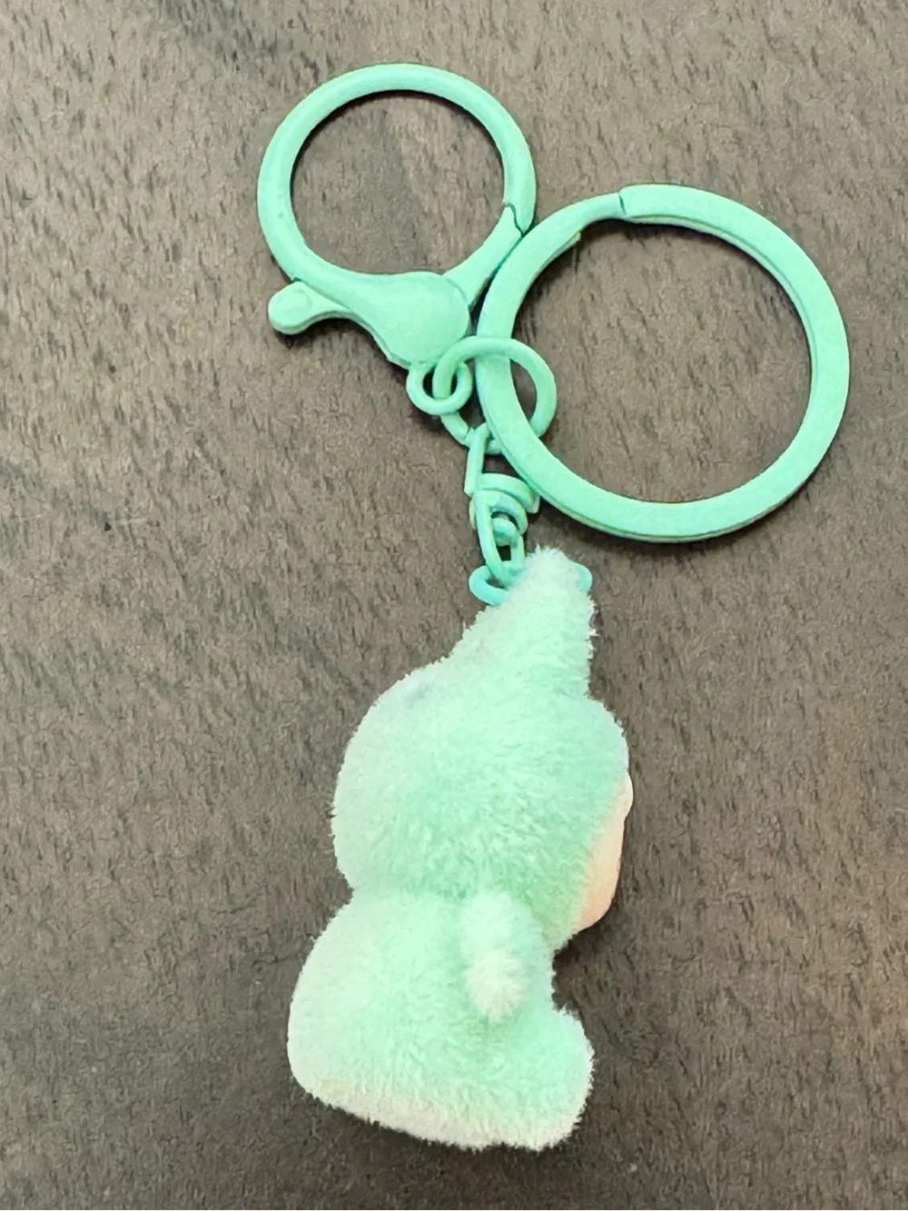 Green Labubu Keychain (4cm)